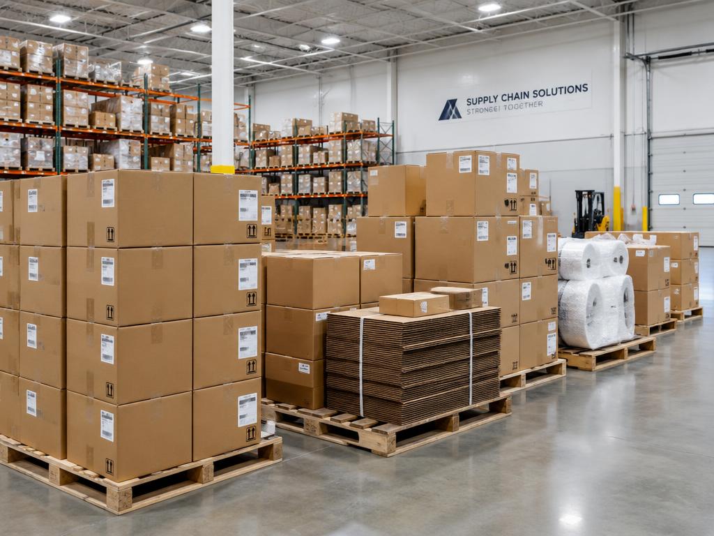 Corrugated shipping boxes