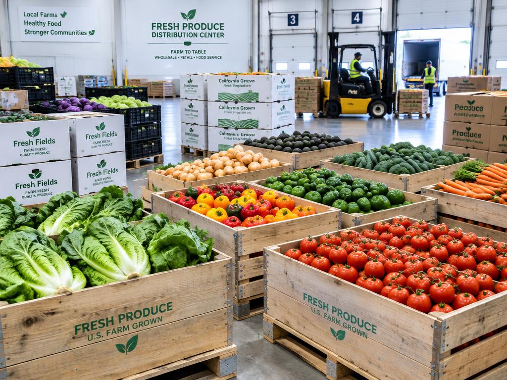 Restaurant produce delivery