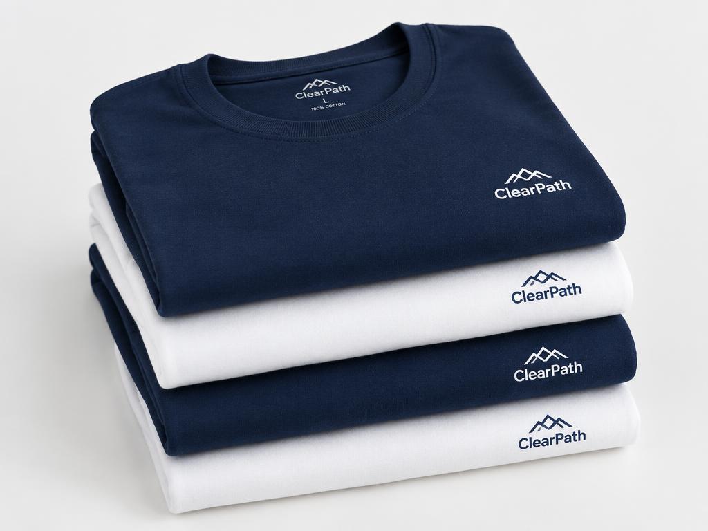 Branded cotton T-shirts